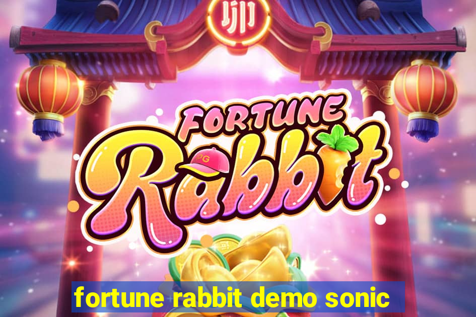 fortune rabbit demo sonic